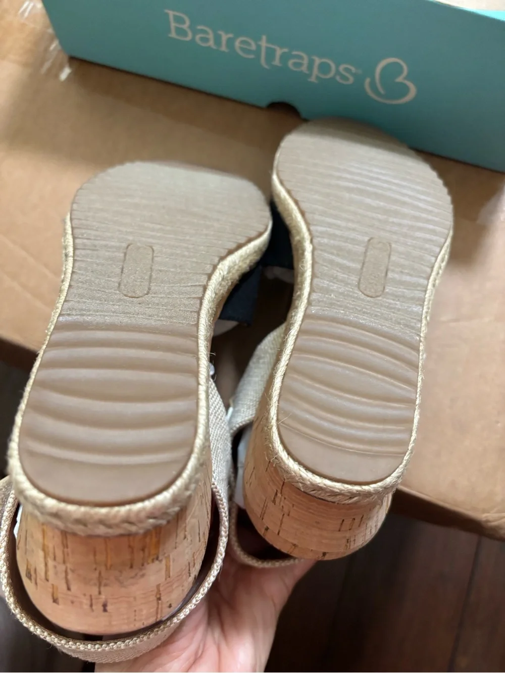 Bare traps Odetta Espadrille Wedge Sandal size 9.5M